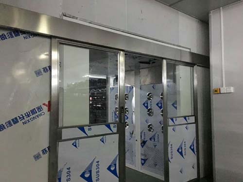 自動感應平移門貨淋室 自動感應平移門貨淋室