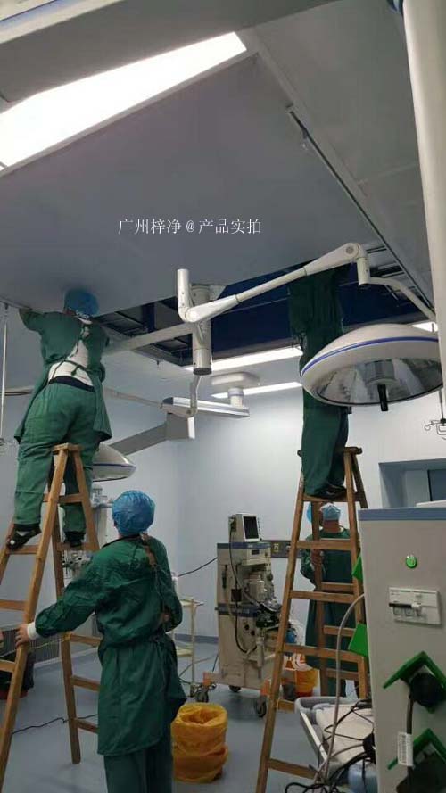 送風天花高效過濾器更換現場 送風天花高效過濾器更換現場