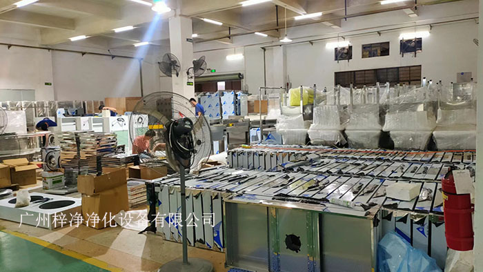 FFU制作現(xiàn)場(chǎng)實(shí)拍圖 群控FFU|電腦群控ffu|FFU遙控控制系統(tǒng)